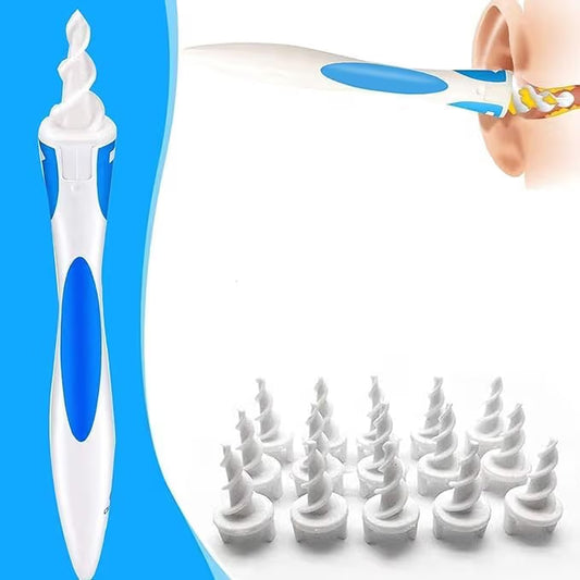 Smart Swab Silicone Easy Earwax Removal with 16 Replacement