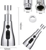 Kitchen Faucet 3-Function Pull Down Sink Sprayer (1 Pc)