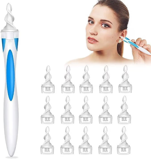 Smart Swab Silicone Easy Earwax Removal with 16 Replacement