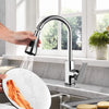 Kitchen Faucet 3-Function Pull Down Sink Sprayer (1 Pc)