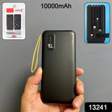 10000mAh, 12W Fast Charging Power Bank with built 4 in 1 USB with Mobile Holder